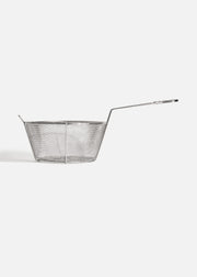 Canastilla malla gruesa para freidora de acero inoxidable grado alimenticio Ø 29 cm — imagen de producto