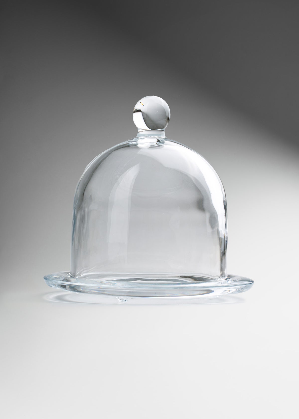 Capelo de vidrio transparente Dome 12x12 cm — imagen de producto