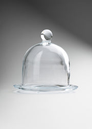 Capelo de vidrio transparente Dome 12x12 cm — imagen de producto