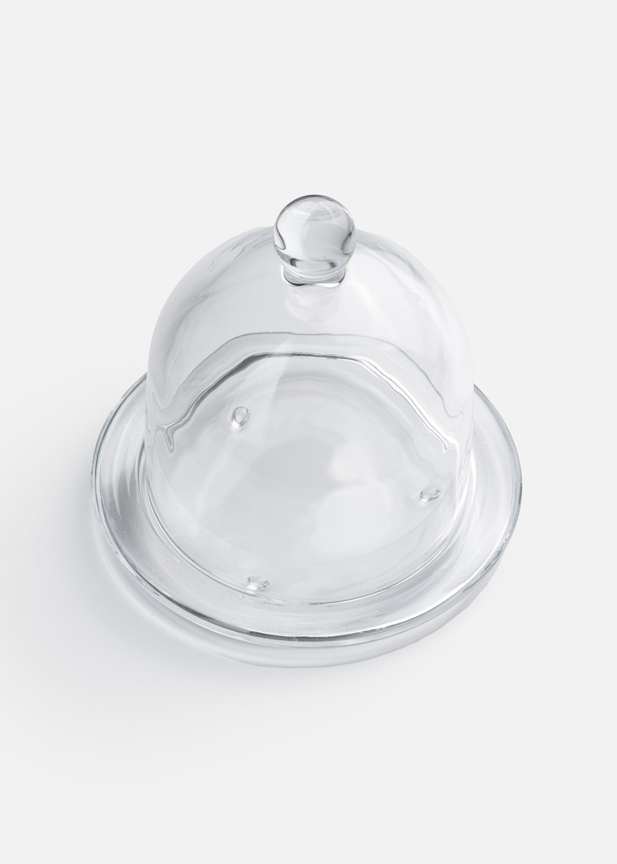 Capelo de vidrio transparente Dome 12x12 cm — imagen de producto