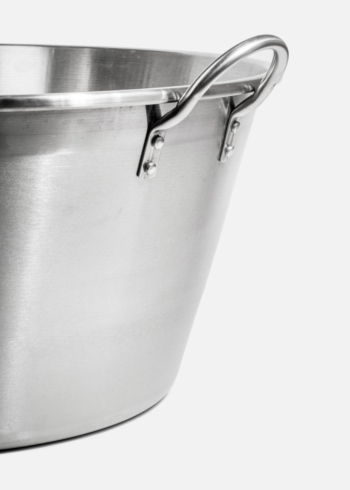 Cazo de acero inoxidable 201 plata NSF 164 L — imagen de producto
