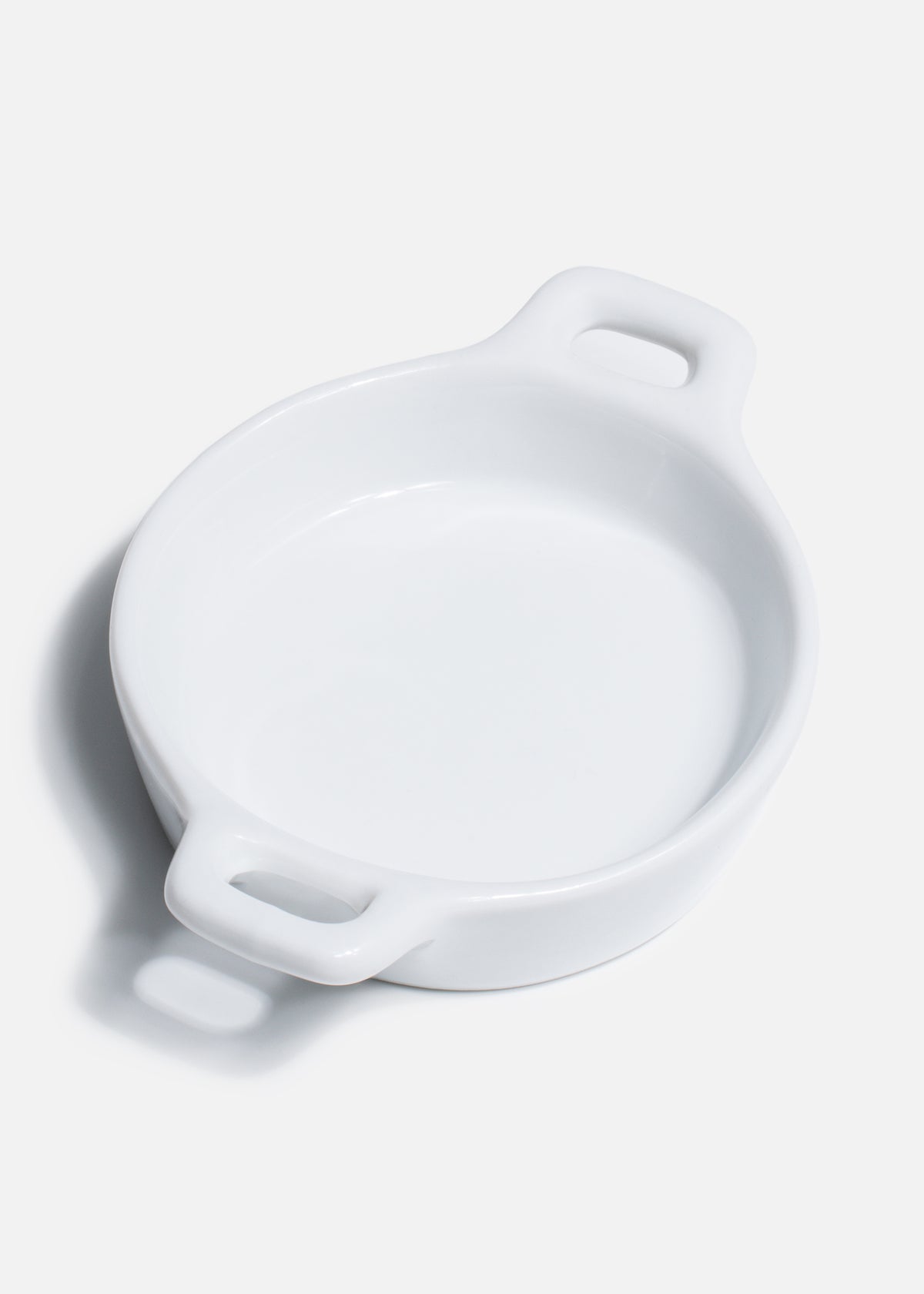 Cazuelita redonda de porcelana blanca Eli 10.2x7.2 cm 40 ml — imagen de producto, vista 1