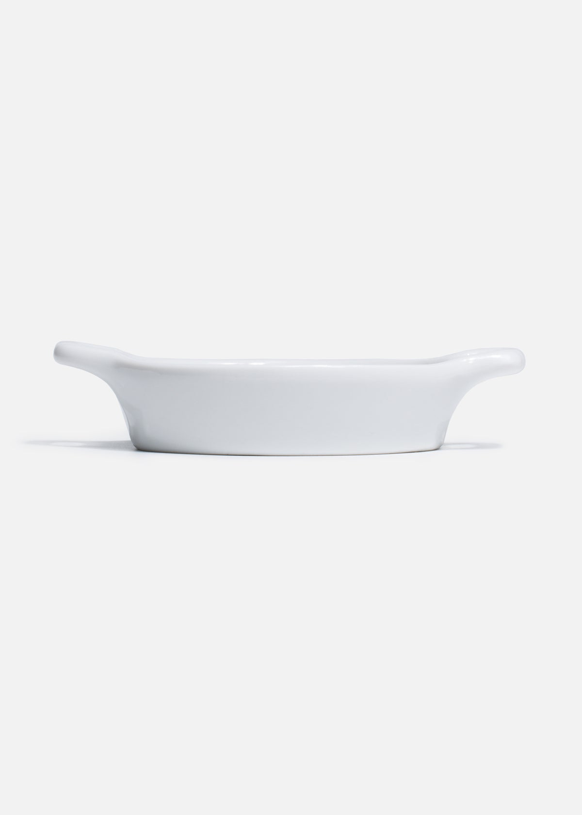Cazuelita redonda de porcelana blanca Eli 10.2x7.2 cm 40 ml — imagen de producto, vista 3