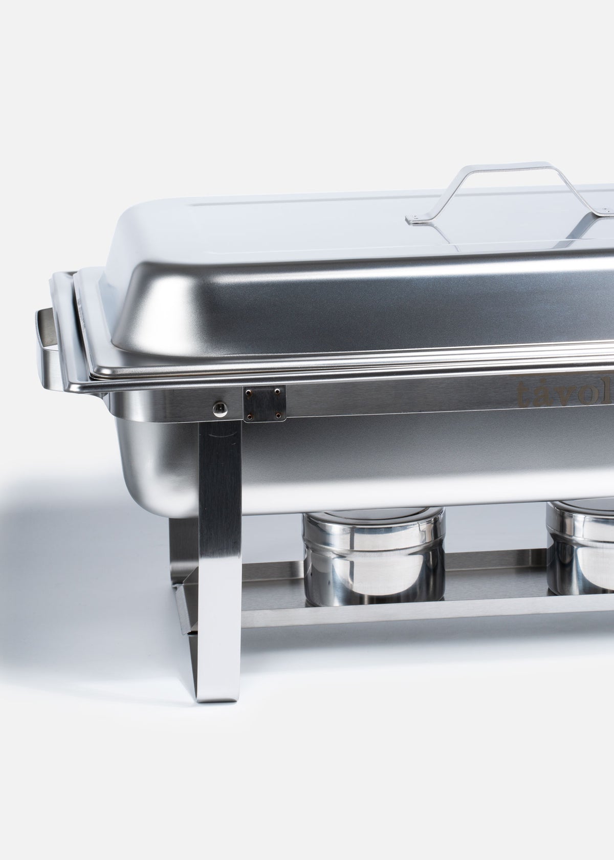Chafer de acero inoxidable plata Buffet Master 8.5 L. Premium — imagen de producto