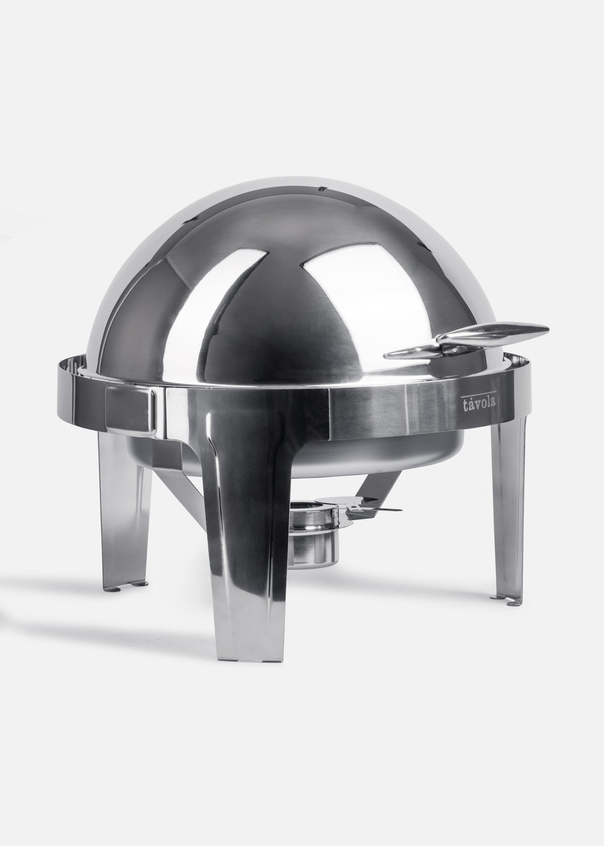 Chafer redondo acero inoxidable plata 6 L — imagen de producto, vista 1
