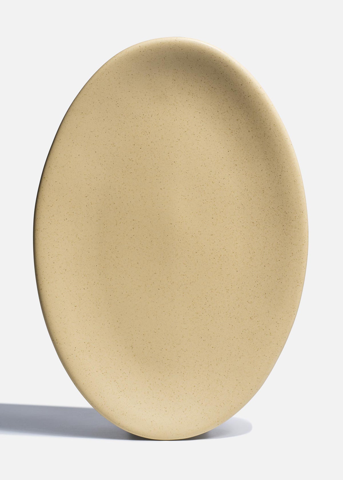 Platos de cerámica beige Oval — imagen de producto, vista 4