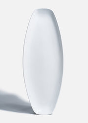 Charola canoa de porcelana blanco Luna 47x18 cm — imagen de producto, vista 1
