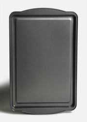 Charola para hornear galletas de aluminio grado alimenticio galvanizado plata 48x30.8x2 cm — imagen de producto, vista 1