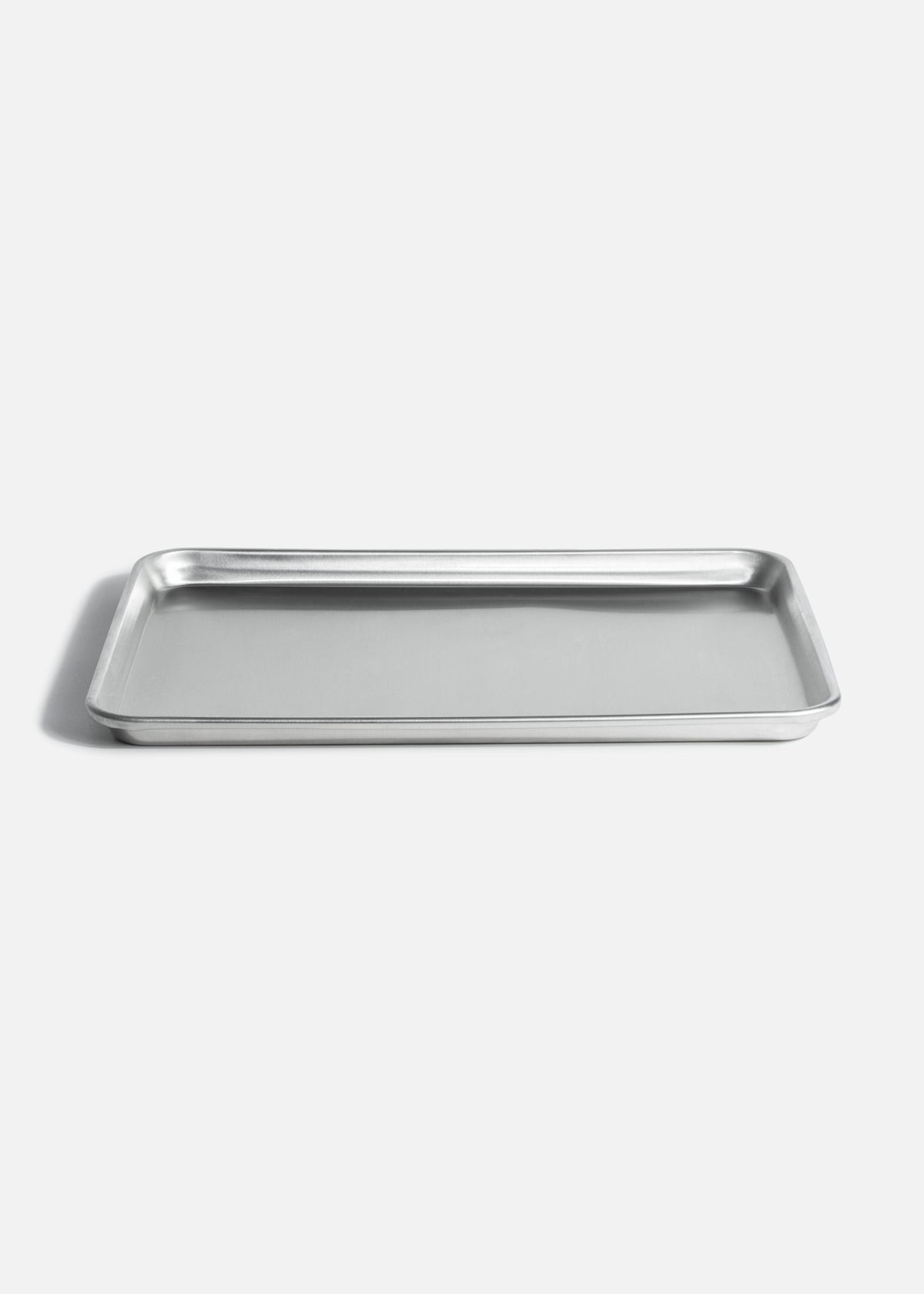 Charola panadera de aluminio plata 30x45 cm — imagen de producto