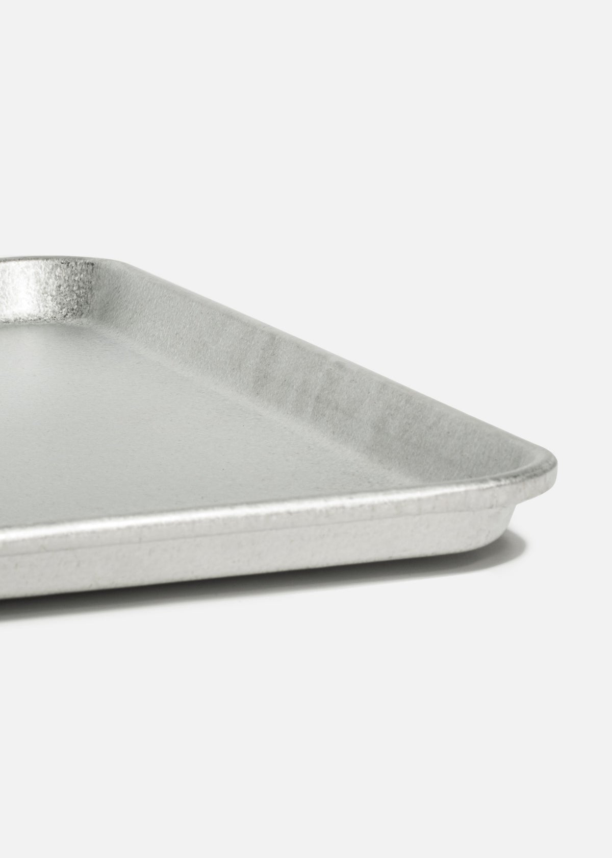 Charola panadera de zincaluminio plata de 45x65 cm — imagen de producto