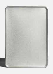 Charola panadera de zincaluminio plata de 45x65 cm — imagen de producto