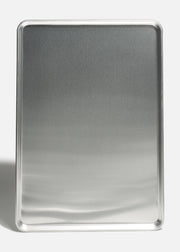 Charola de aluminio grado alimenticio para pan plata 40x60 cm — imagen de producto
