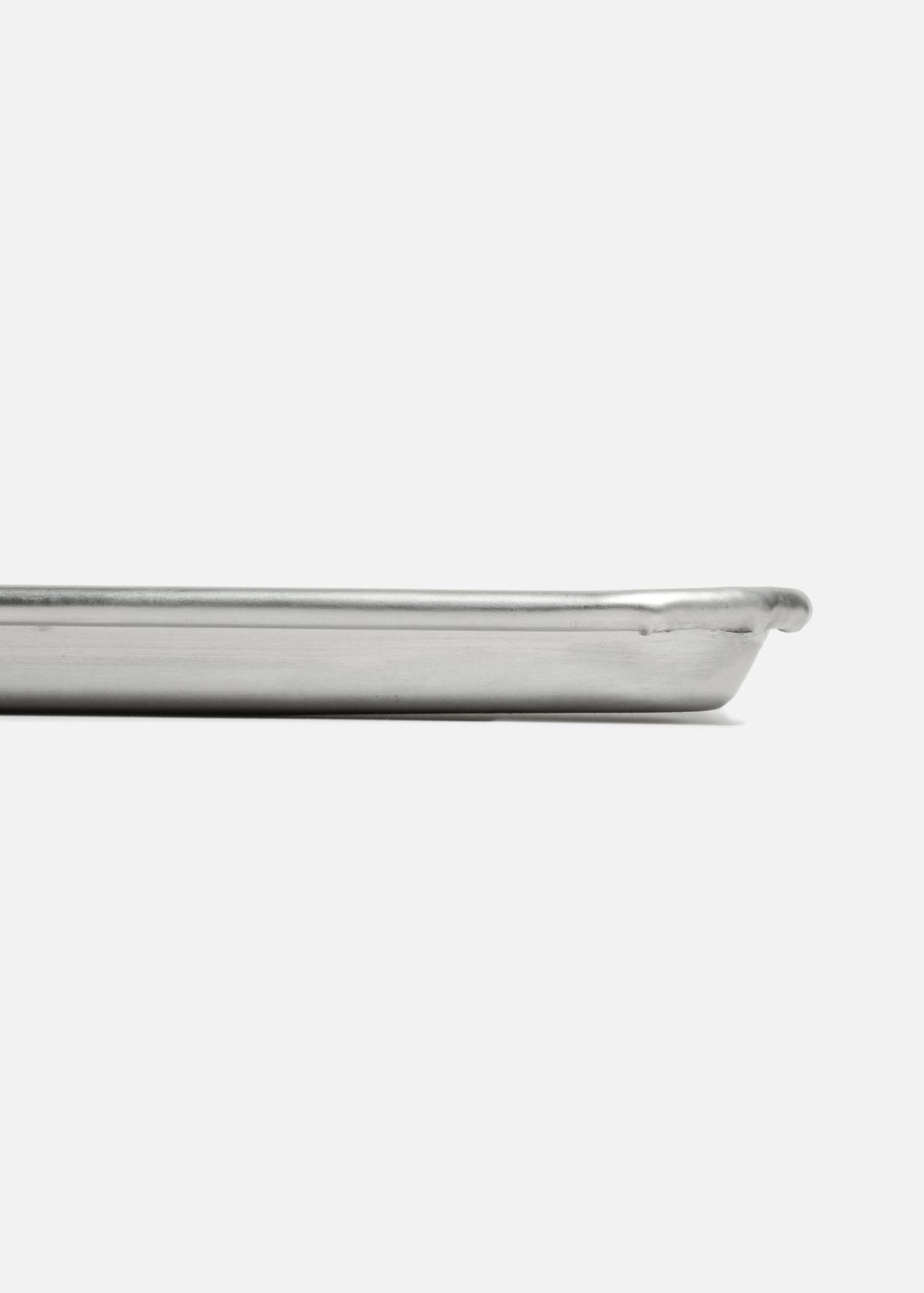 Charola de aluminio grado alimenticio para pan plata 40x60 cm — imagen de producto