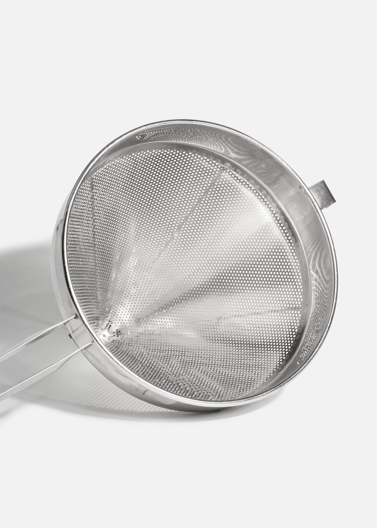 Coladores chinos de acero inoxidable plata 10" y 12" — imagen de producto