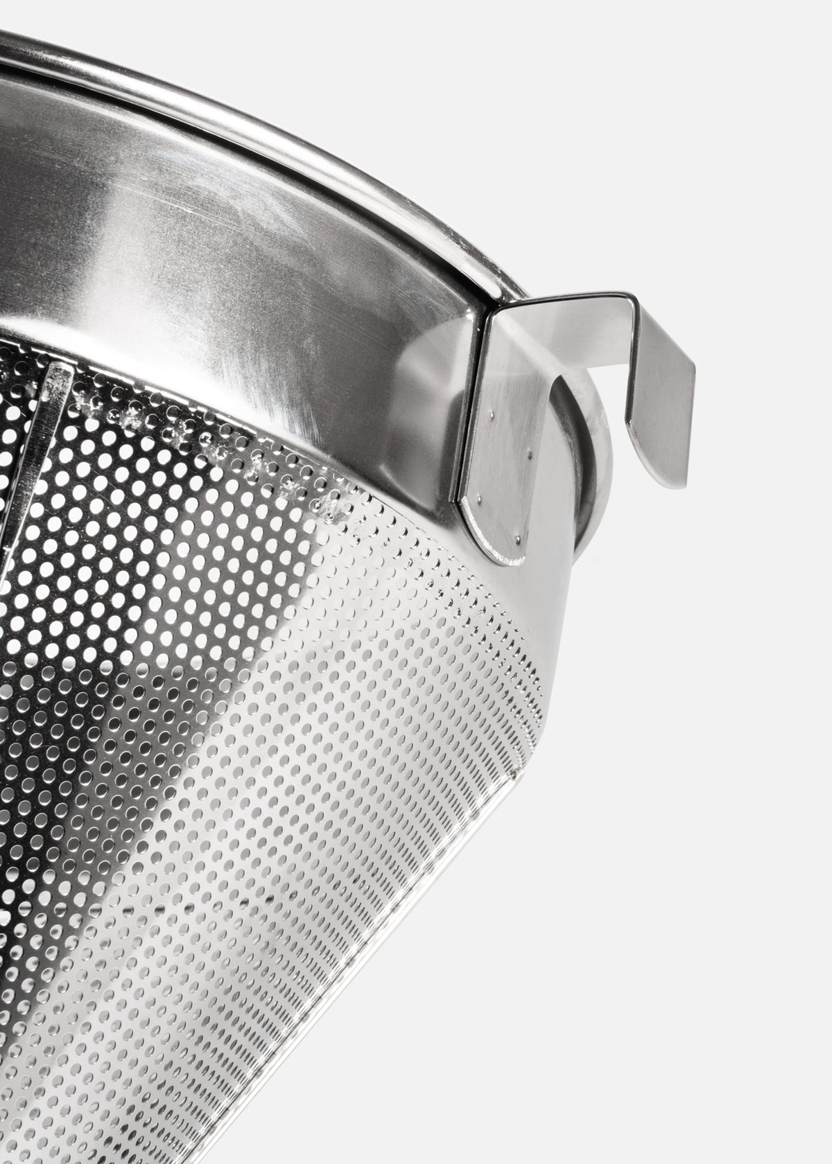 Coladores chinos de acero inoxidable plata 10" y 12" — imagen de producto