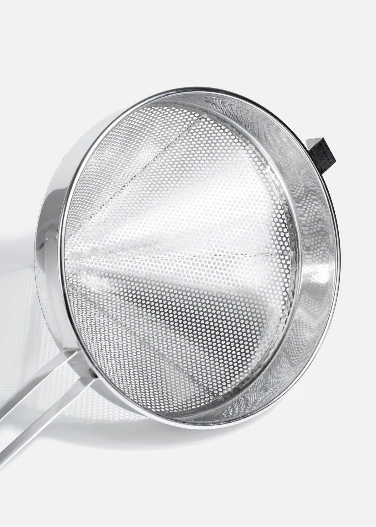 Colador chino de acero inoxidable malla gruesa plata 50 y 55 cm — imagen de producto