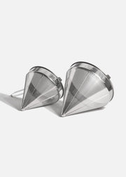 Coladores chinos de acero inoxidable plata 10" y 12" — imagen de producto