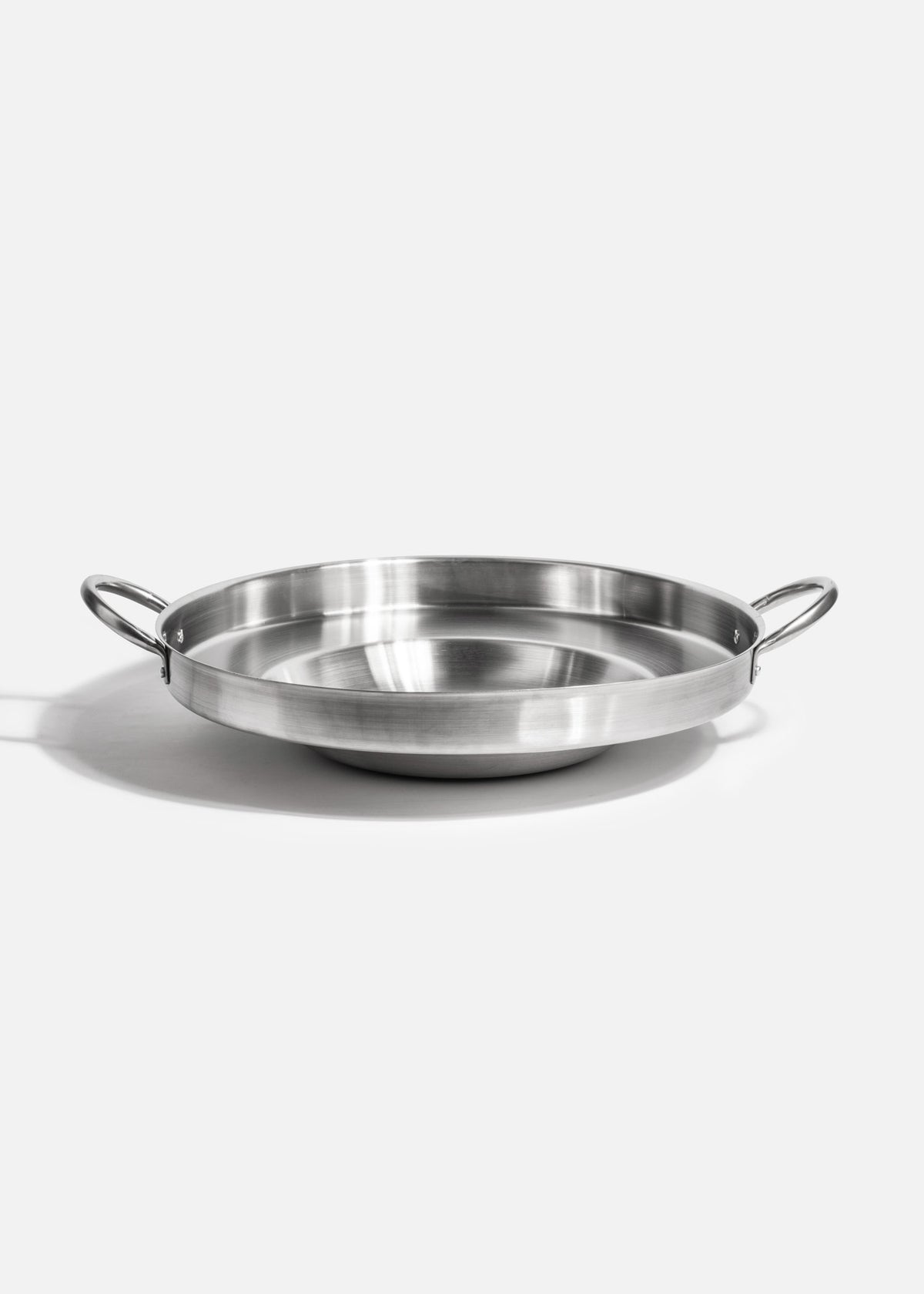 Comal choricero de acero inoxidable 201 antiadherente plata 19 L — imagen de producto