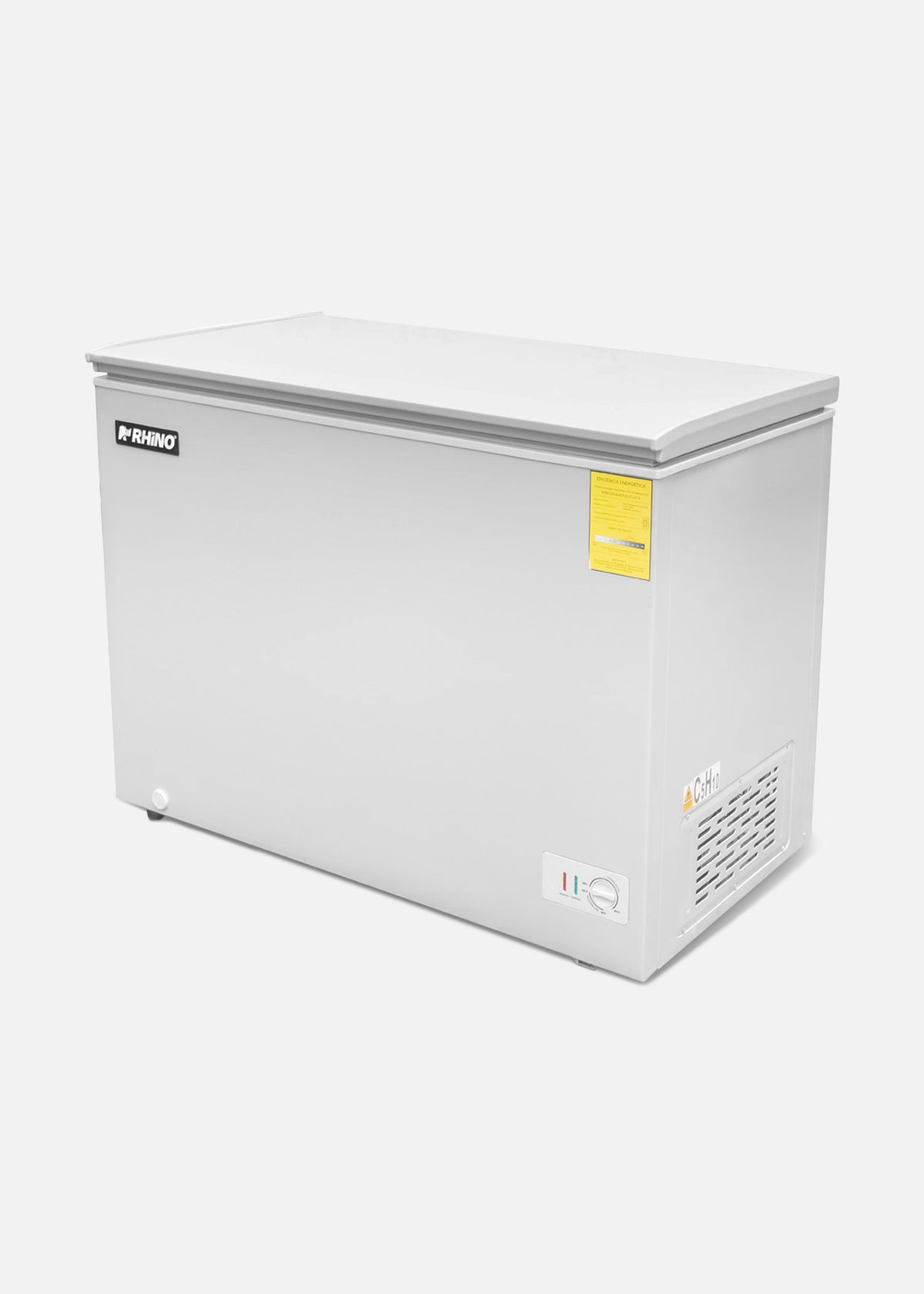 Congelador / refrigerador horizontal función dual 5° a -24° C 10 pies / 282 L. Largo 11.1.6 cm, ancho 64.4 cm, alto 84.5 cm. Rhino CONGECO-10 — imagen de producto