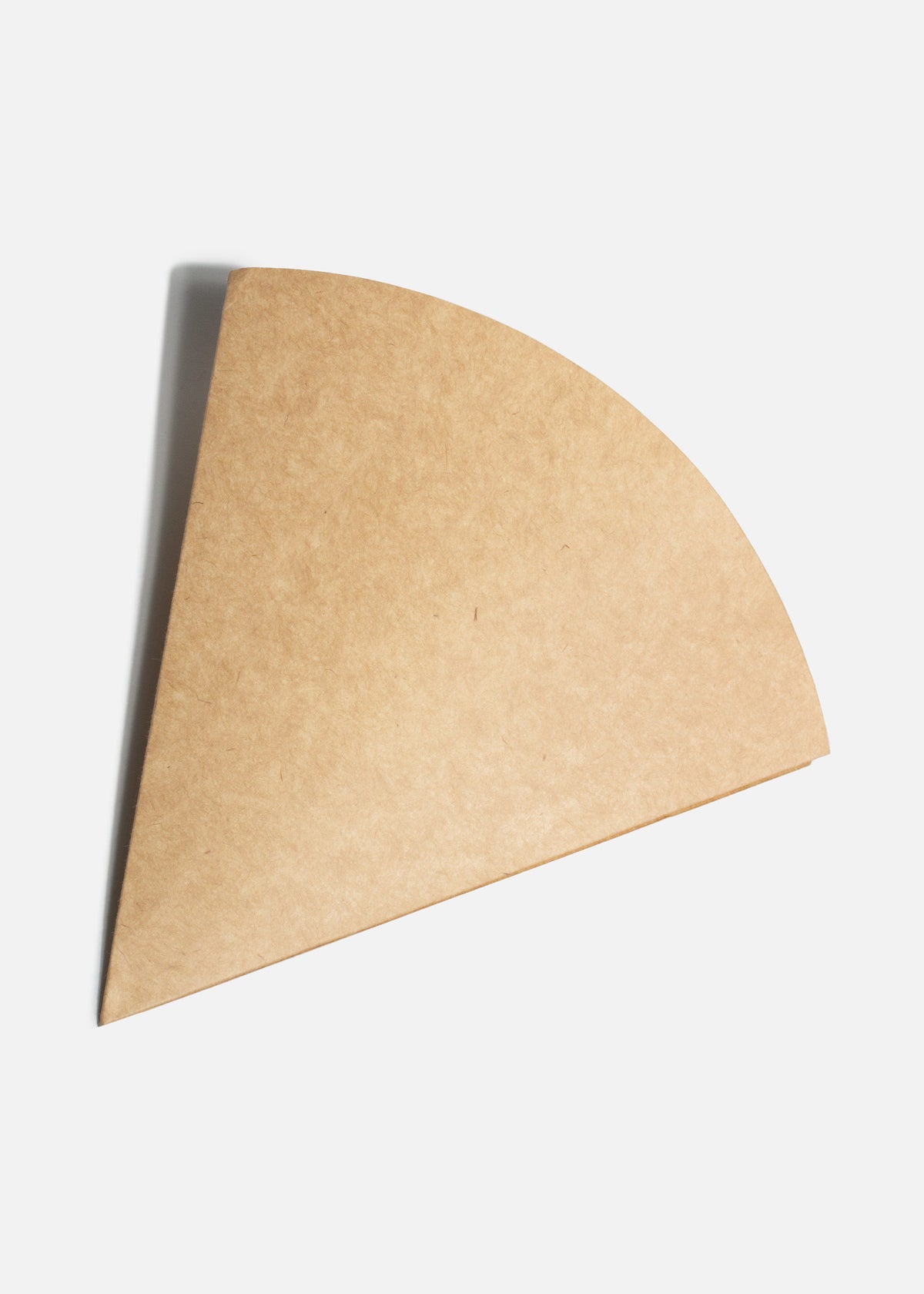 Cono para crepas de papel kraft color café — imagen de producto