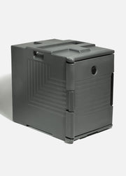 Conservador térmico para alimentos de polietileno de alta densidad y espuma de poliuretano gris — imagen de producto