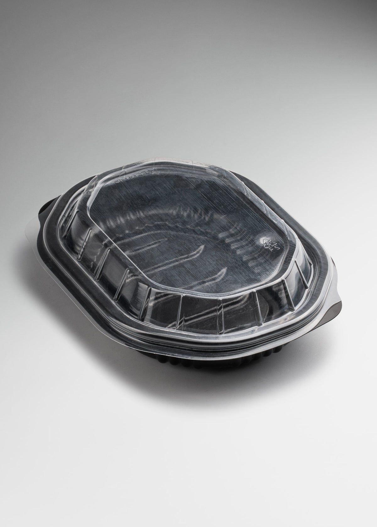 Contenedor para comida caliente de plástico (polipropileno) desechable 19x13.5 cm — imagen de producto