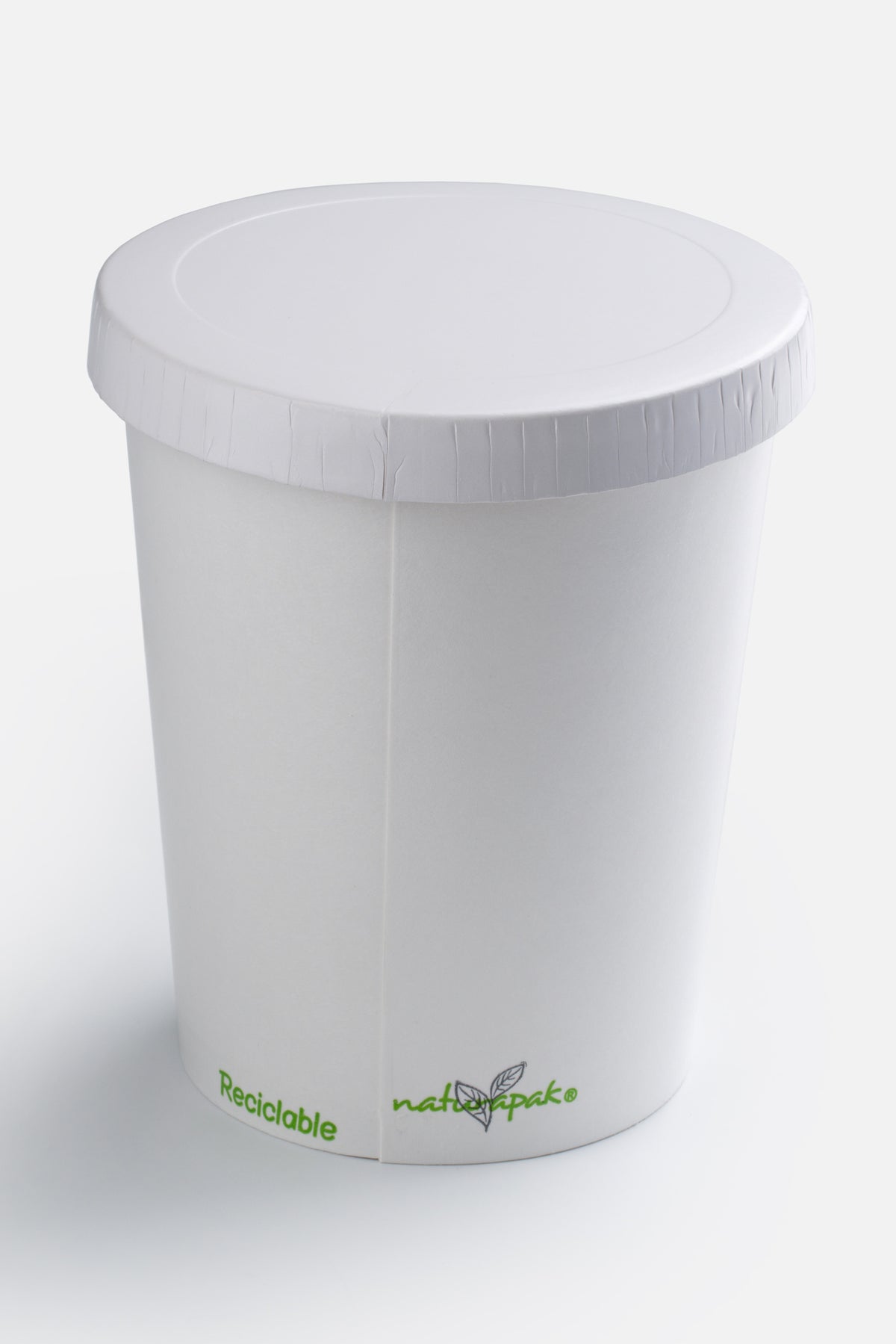 Contenedores para comida de papel blanco para alimentos fríos y calientes 32 y 16 oz. Premium — imagen de producto, vista 5