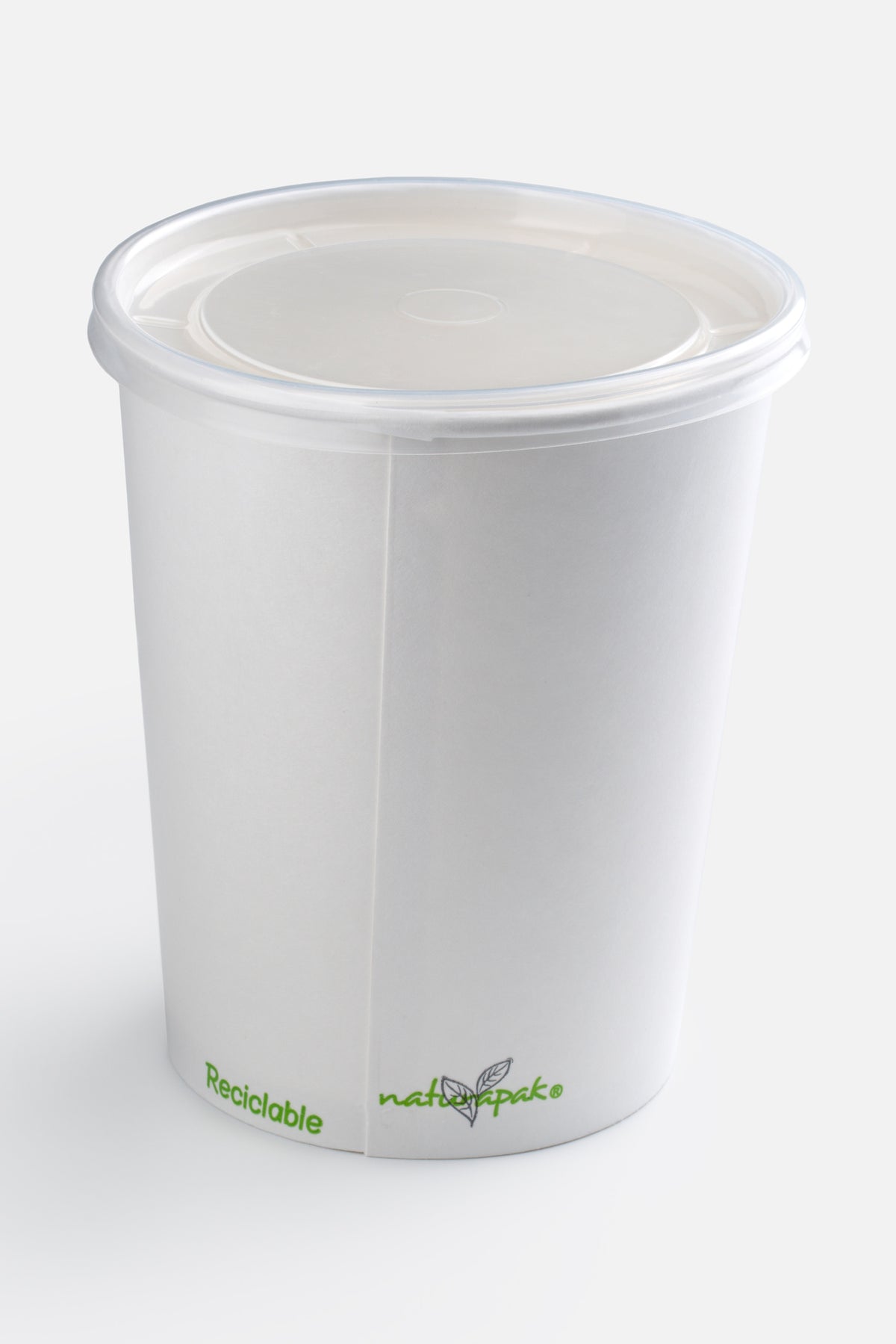 Contenedores para comida de papel blanco para alimentos fríos y calientes 32 y 16 oz. Premium — imagen de producto, vista 4