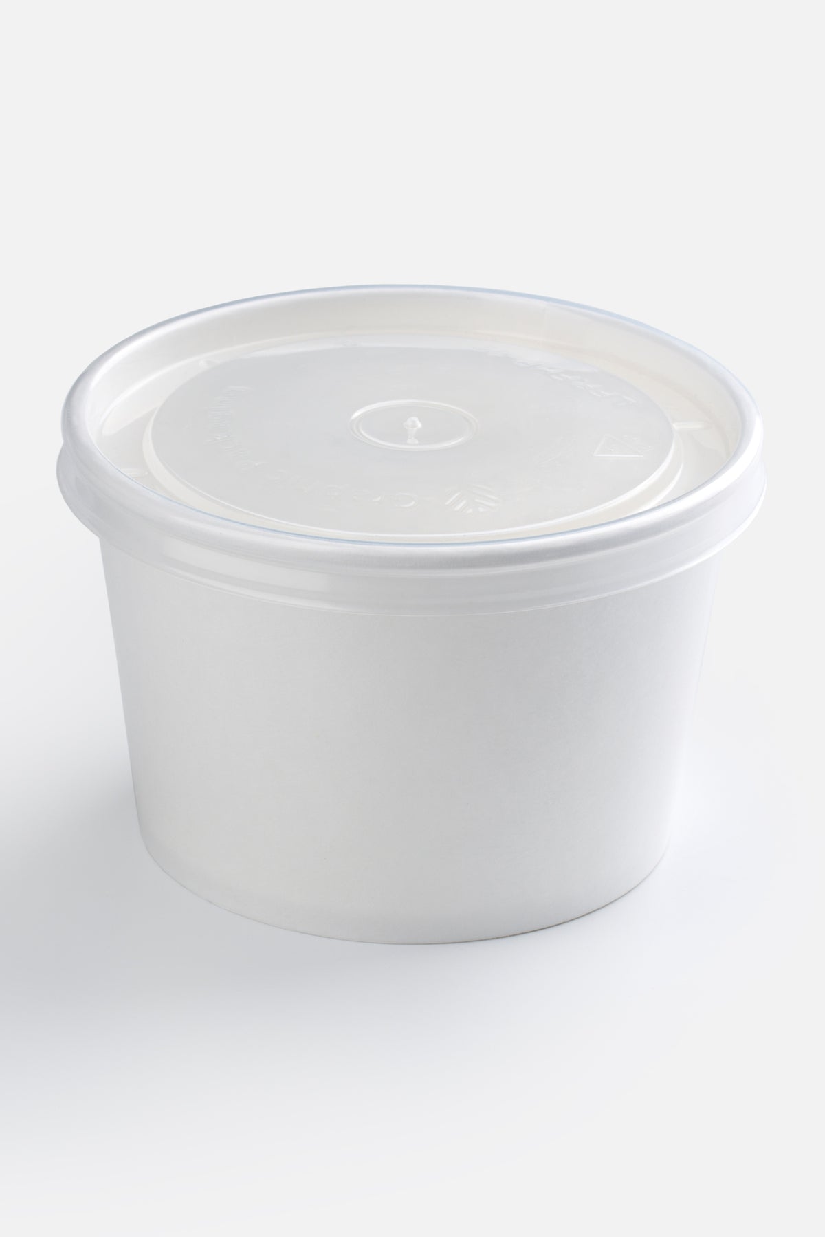 Contenedores para comida de papel blanco Carte Blanc 12 oz /355 ml. Premium — imagen de producto, vista 4