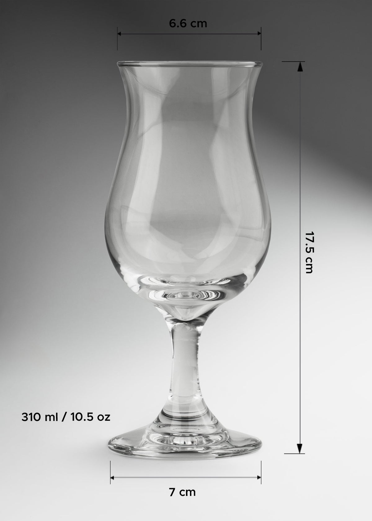 Copa para coctel de vidrio transparente Vetro 310 ml — imagen de producto