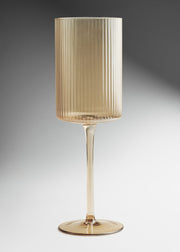 Copa de cristal pintada oro tous Rioja Lines 470 ml — imagen de producto