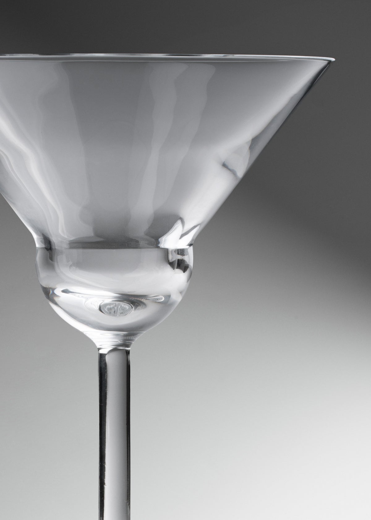 Copa martini de vidrio transparente Fusion 190 ml — imagen de producto