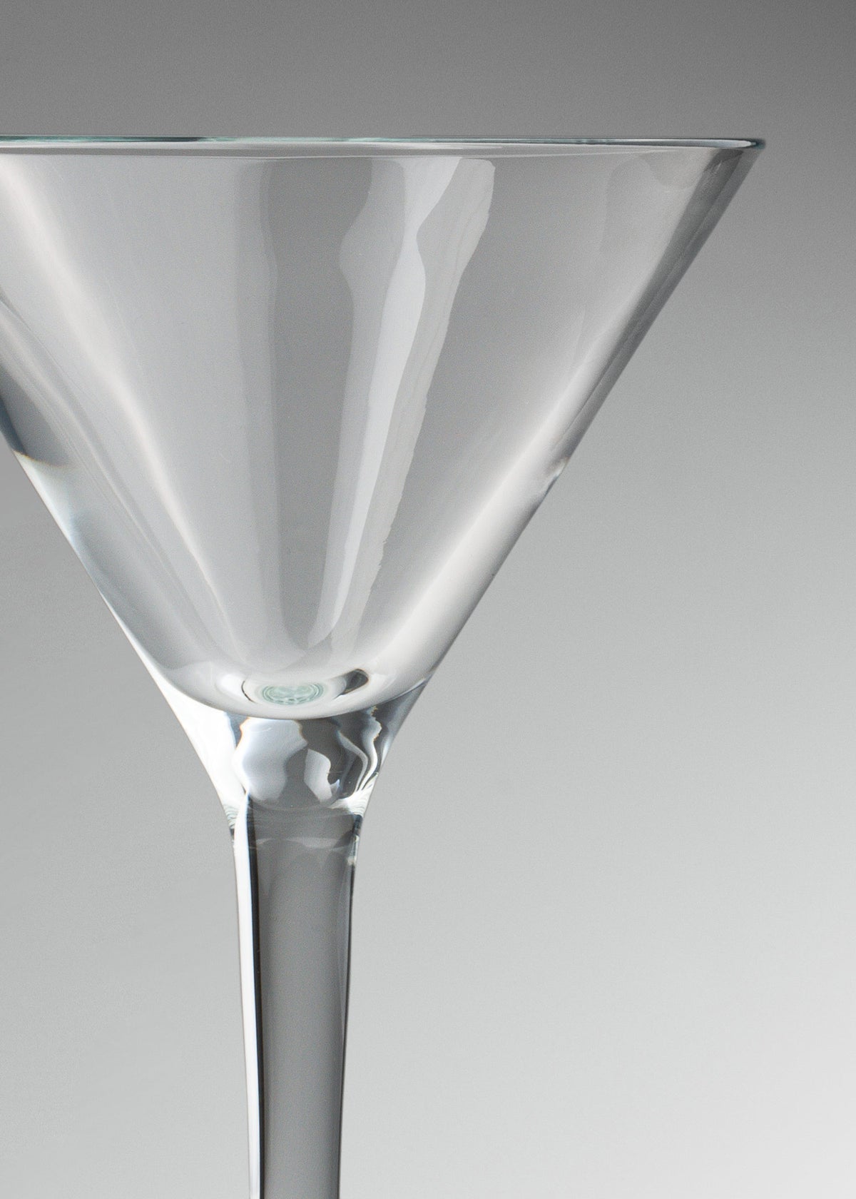 Copa martini de vidrio templado transparente Cocktail 140 ml — imagen de producto
