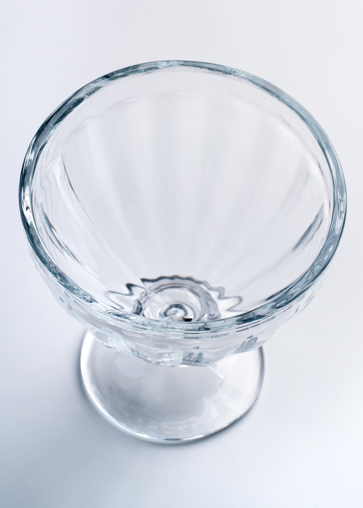 Copa postre vidrio cortado transparente Tropical 300 ml — imagen de producto, vista 3
