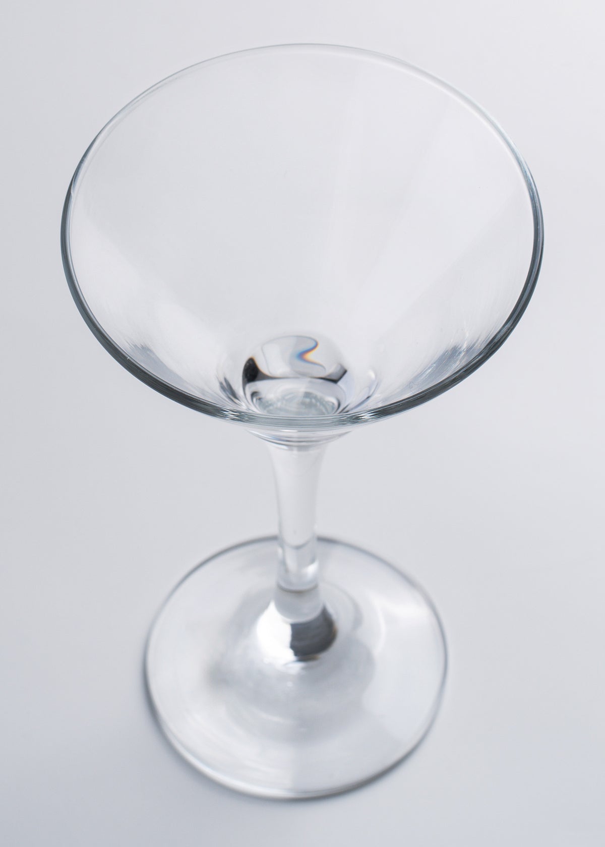 Copa de vidrio transparente Martini 250 ml — imagen de producto, vista 2