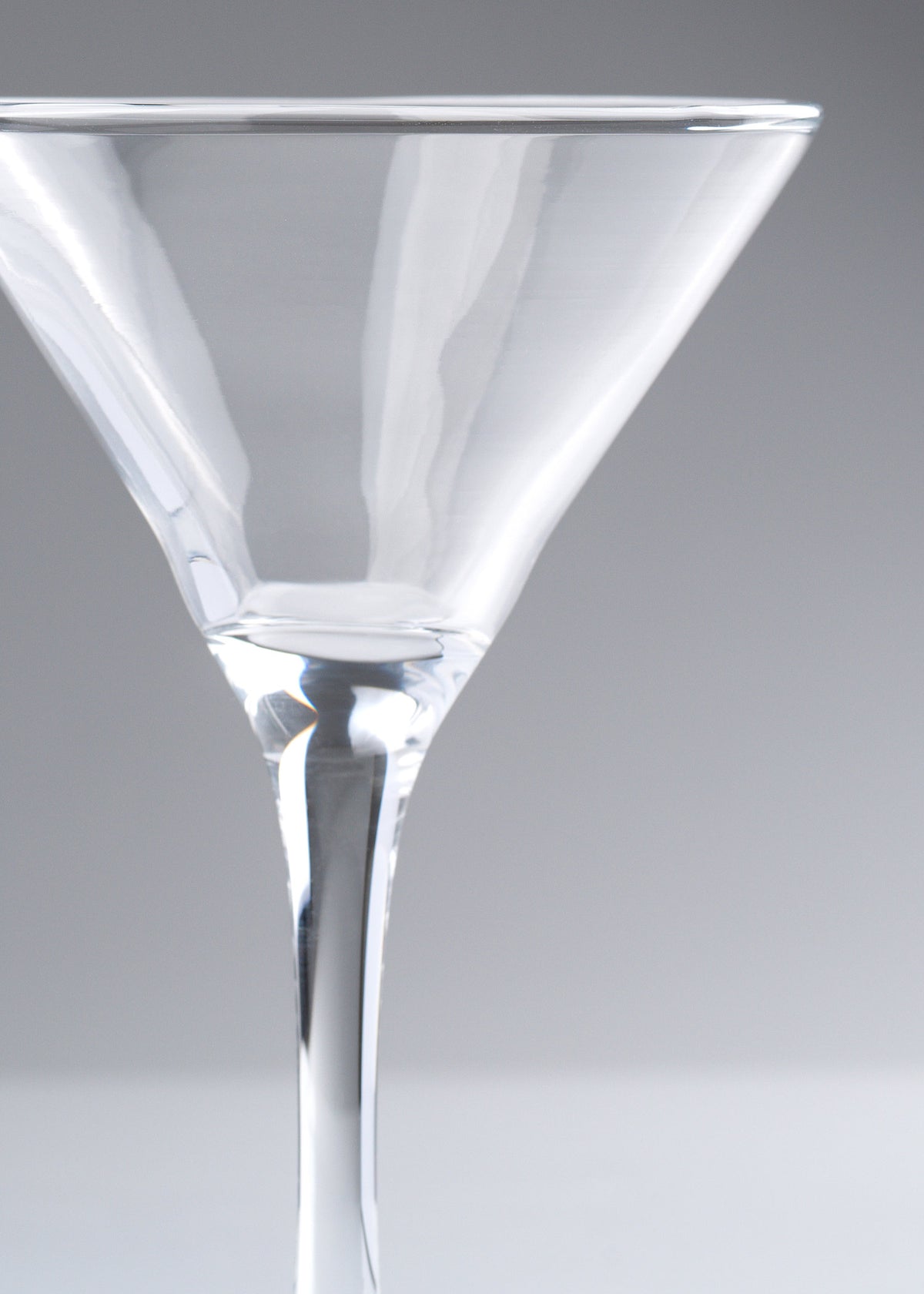 Copa de vidrio transparente Mini Martini 100 ml — imagen de producto, vista 4