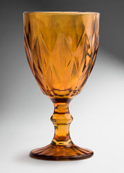 Copa de vidrio ámbar Diamond 325 ml — imagen de producto