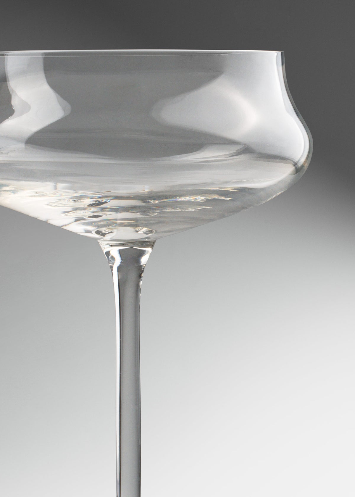 Copa de vidrio transparente para champagne Coupe Reserve 200 ml / 6.7 oz — imagen de producto