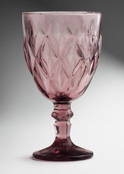 Copa de vidrio purpura Diamond 340 ml — imagen de producto