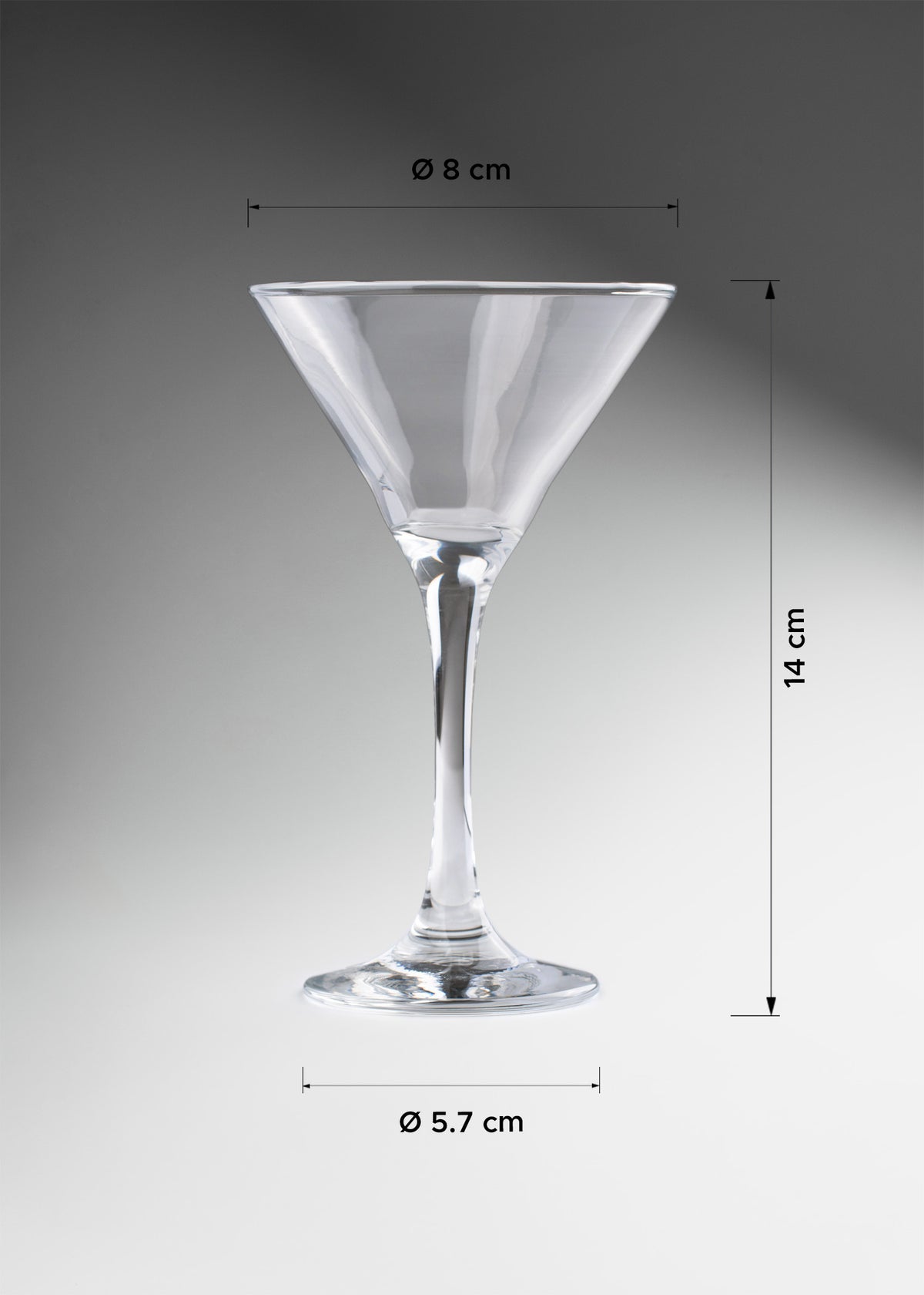 copa martini medidas maha