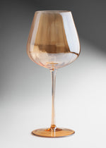 Copa de vidrio ámbar brillante elegante para restaurante y bar Bombe 600 ml — imagen de producto