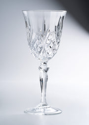 Copa de vino blanco de cristal cortado transparente Turín 270 ml — imagen de producto, vista 1
