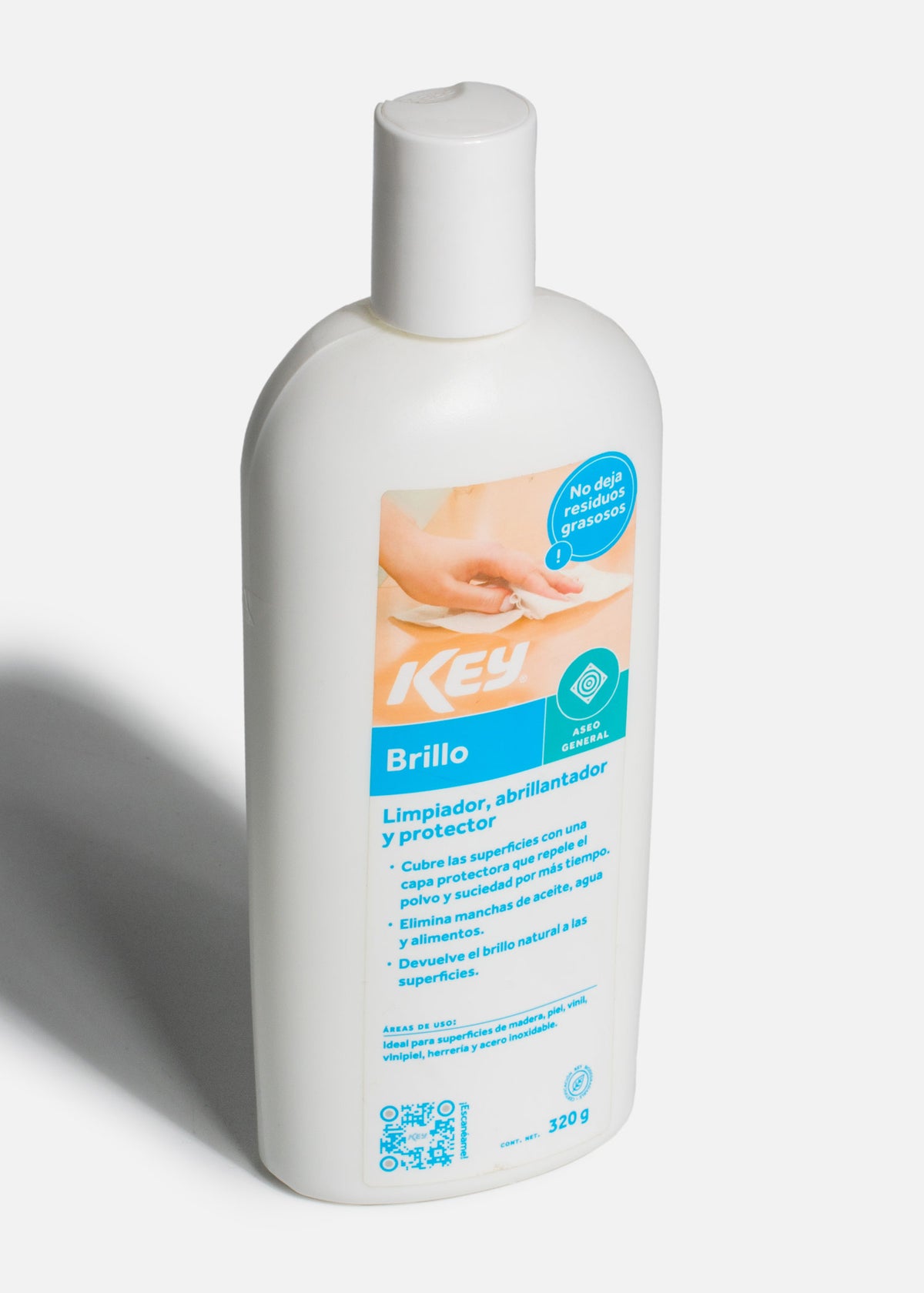 Crema limpiadora, abrillantadora y protectora para superficies, limpia y da brillo sin dejar residuos grasos 320 gr — imagen de producto