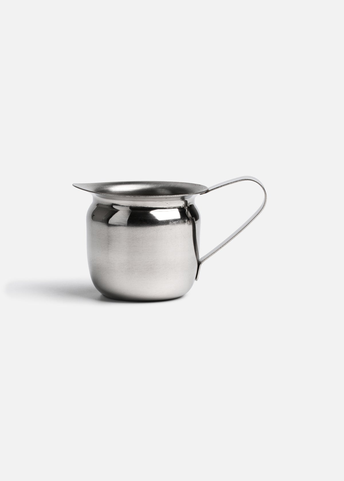 Cremera de acero inoxidable plata Vortex 8.5, 5 y 3 oz. Premium — imagen de producto, vista 7