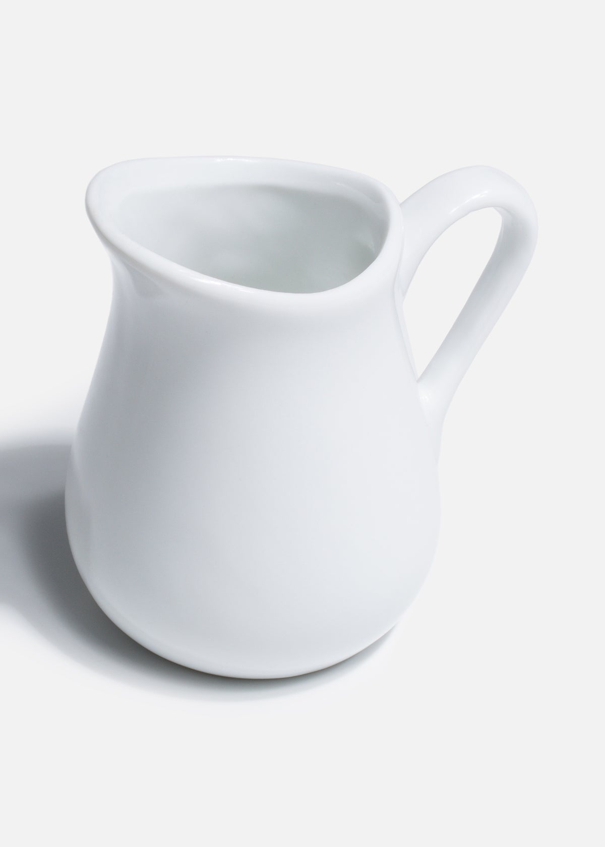 Cremera de porcelana blanca Royal Blanc 80 ml — imagen de producto, vista 4