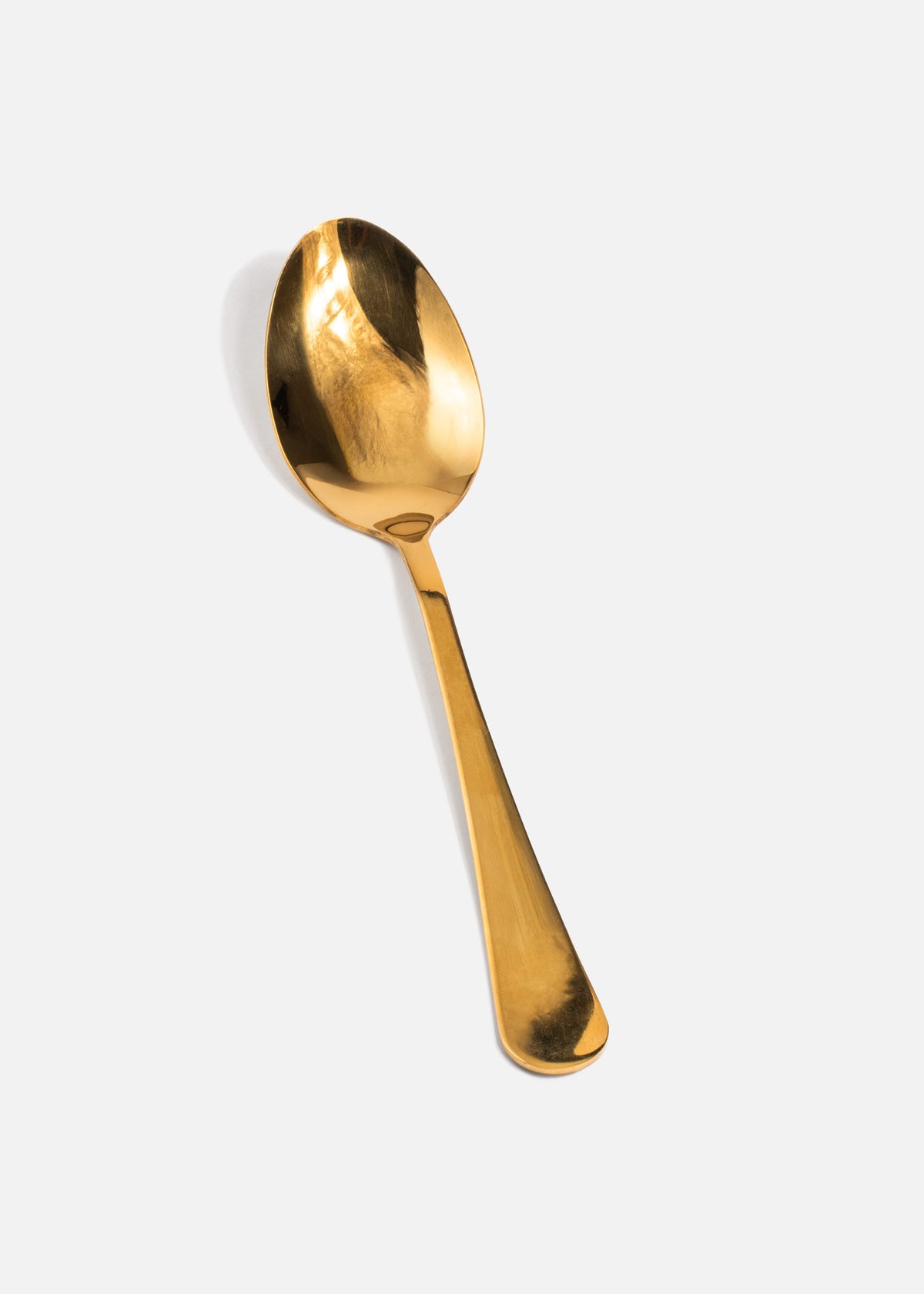 Cubiertos de mesa de acero inoxidable dorado Paulo — imagen de producto