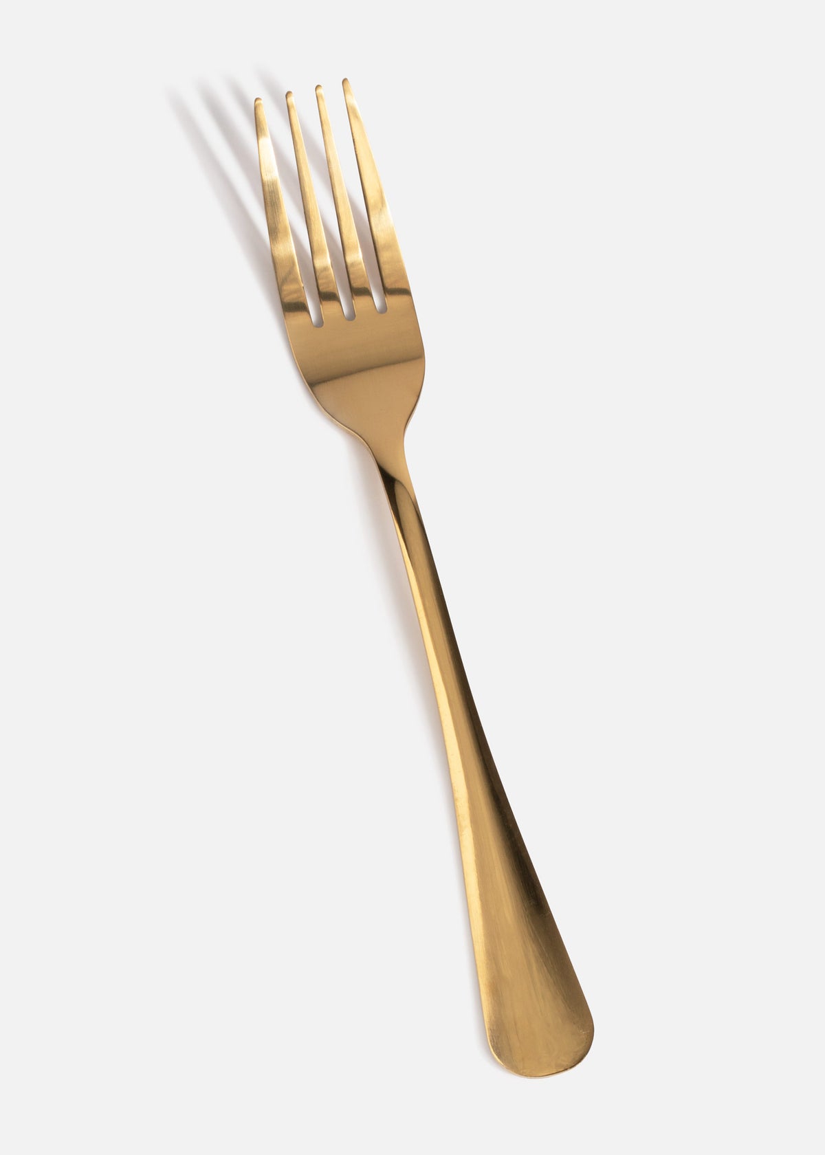 Cubiertos de mesa de acero inoxidable dorado Paulo — imagen de producto
