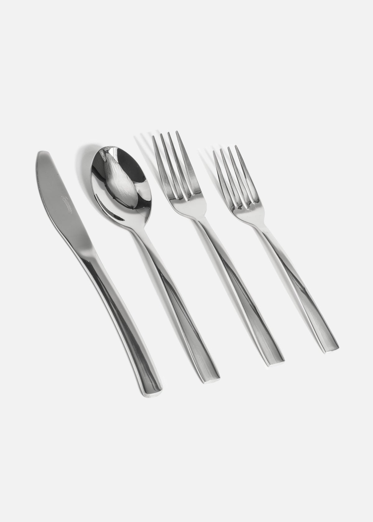 Cubiertos de mesa de acero inoxidable plata Paris — imagen de producto