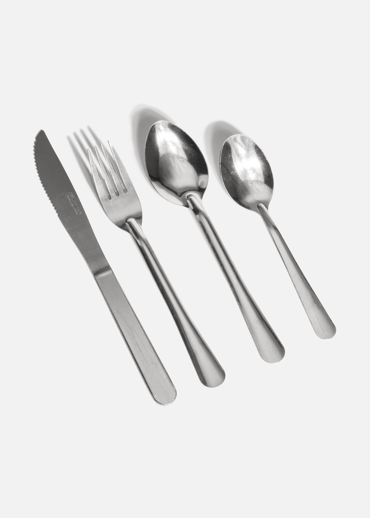 Cubiertos de mesa de acero inoxidable plata Salamanca — imagen de producto