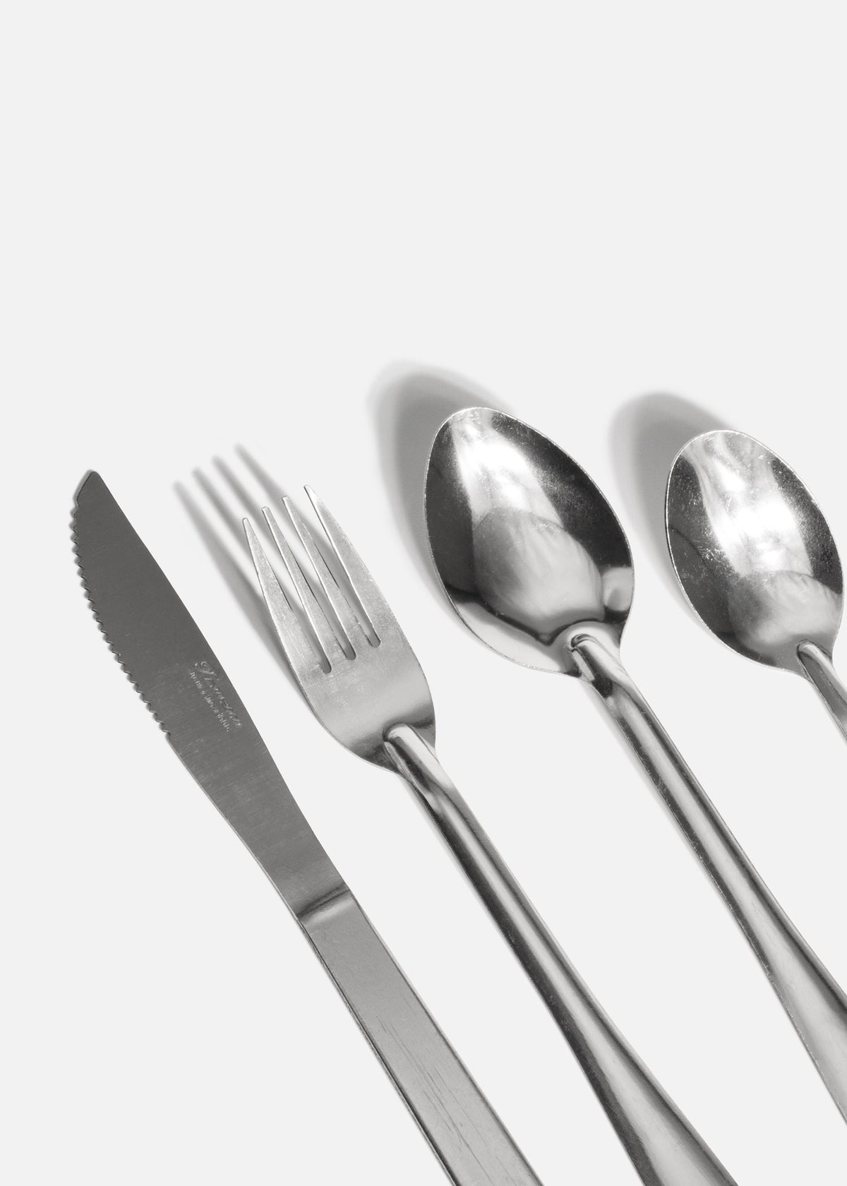Cubiertos de mesa de acero inoxidable plata Salamanca — imagen de producto